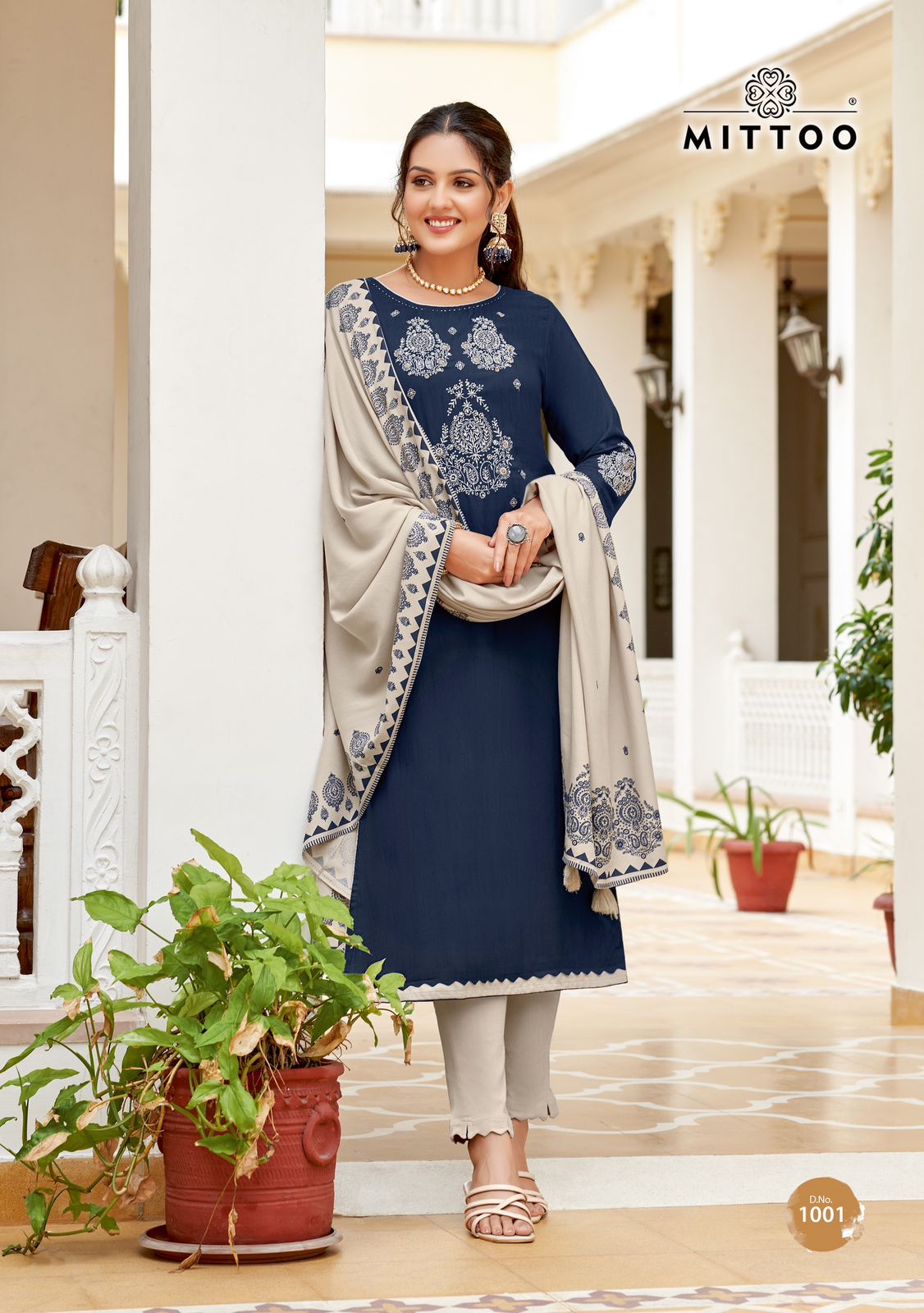 Festiva By Mittoo Rayon Weaving Kurti With Bottom Dupatta Wholesale Market In Surat 
